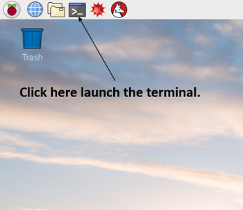 launch terminal
