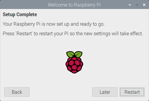 Pi setup wizard screen 7